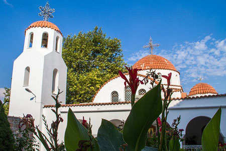 Midilli Agios Raphael Monastery